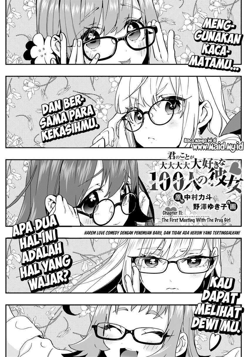 Kimi no Koto ga Dai Dai Dai Dai Daisuki na 100-ri no Kanojo chapter 11